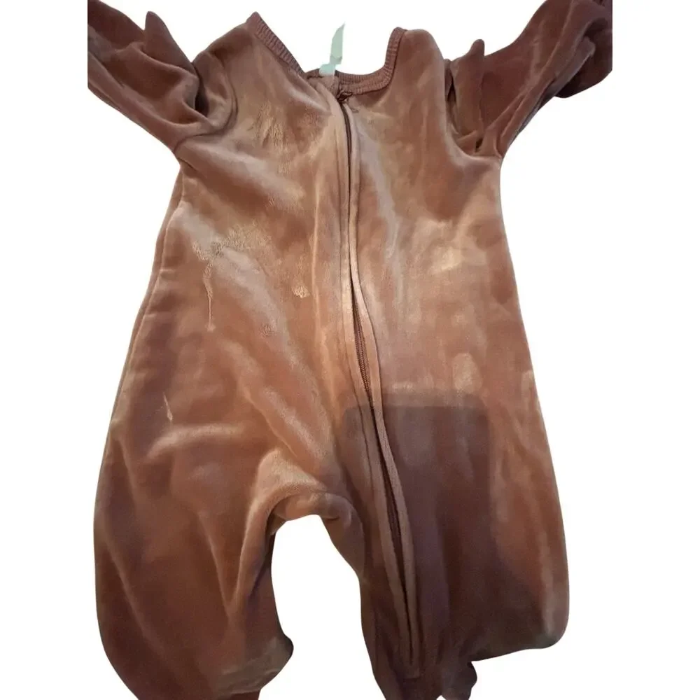 Adorable Liam & James Velour Sleeper - Cozy for Baby (3-6 Months)